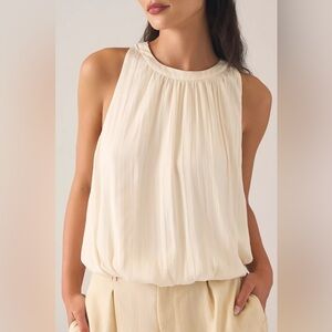 By Anthropologie Bubble-Hem Tank